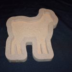 Lamb Tray - Ideal For Easter, Spring Or Seasons Themed Loose Parts Play Filled With Sand Or Rice