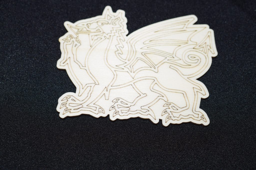 Welsh Dragon - Great For St Davids Day Or Welsh Crafts Or Projects. Ideal To Colour In. Part Of Our Essential Range