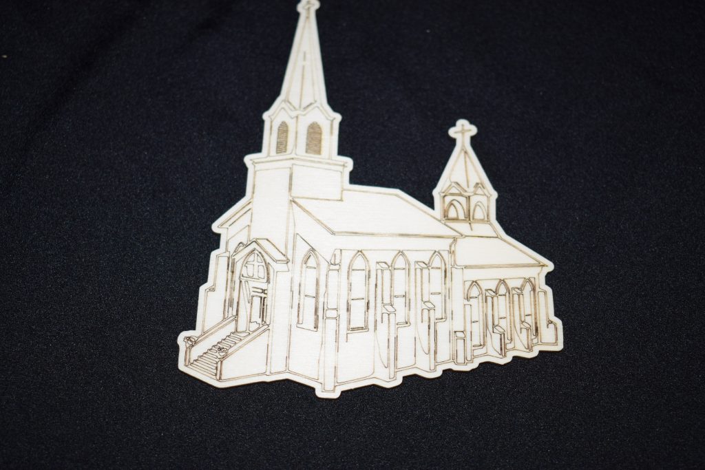 Church - Great For Easter, Christmas, Weddings Or Religious Crafts Or Projects, Great to Colour In. Part Of Our Essential Range