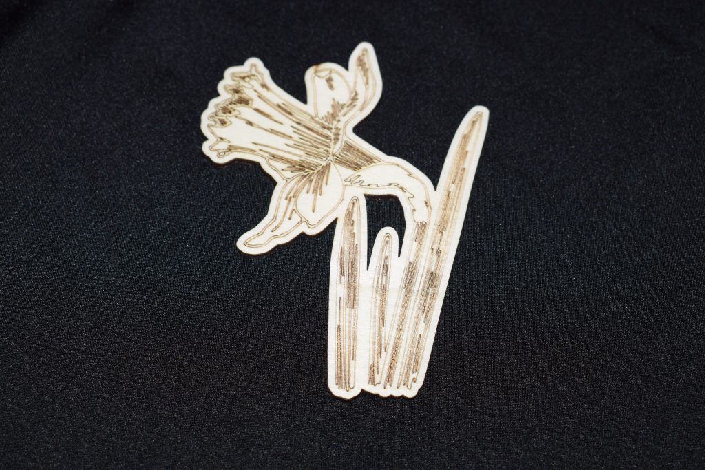 Daffodil - Ideal For St Davids Day, Welsh , Easter, Spring, Flowers Or Nature Themed Crafts Or Projects. Ideal To Colour In. Part Of Our Essential Range