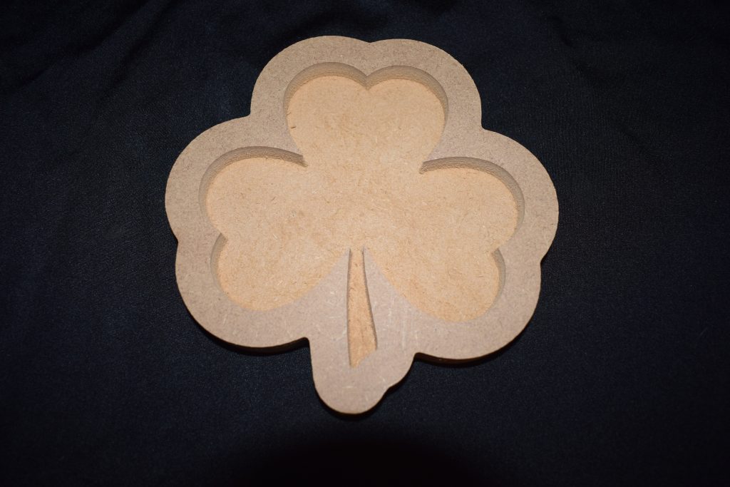 Shamrock Tray – Ideal For St Patricks Day Or Nature Themed Loose Parts Play Filled With Sand Or Rice
