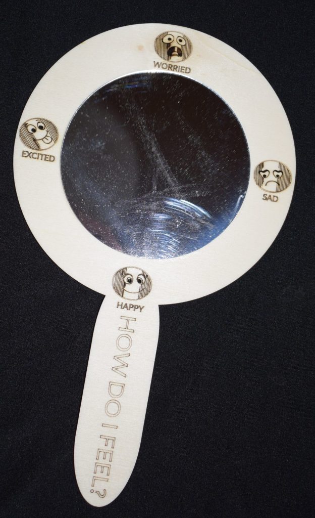 Mirrored Wand - 3 To Choose From. Great For Emotion And Recognising Facial Features