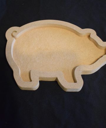Pig Tray - Ideal For Animal, Nature Or Farm Themed Loose Parts Play Filled With Sand Or Rice - Image 1