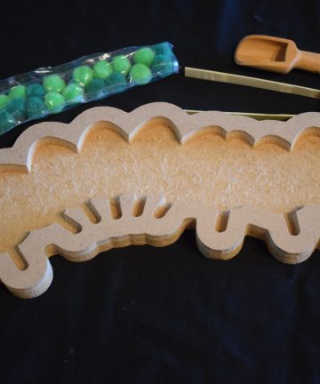 Caterpillar Tray - Great For Insect Or Nature Loose Parts Play Filled With Either Rice Or Coloured Sand - Image 2