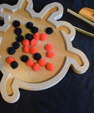 Ladybird Tray - Great For Insect Or Nature Loose Parts Play Filled With Either Rice Or Coloured Sand - Image 2