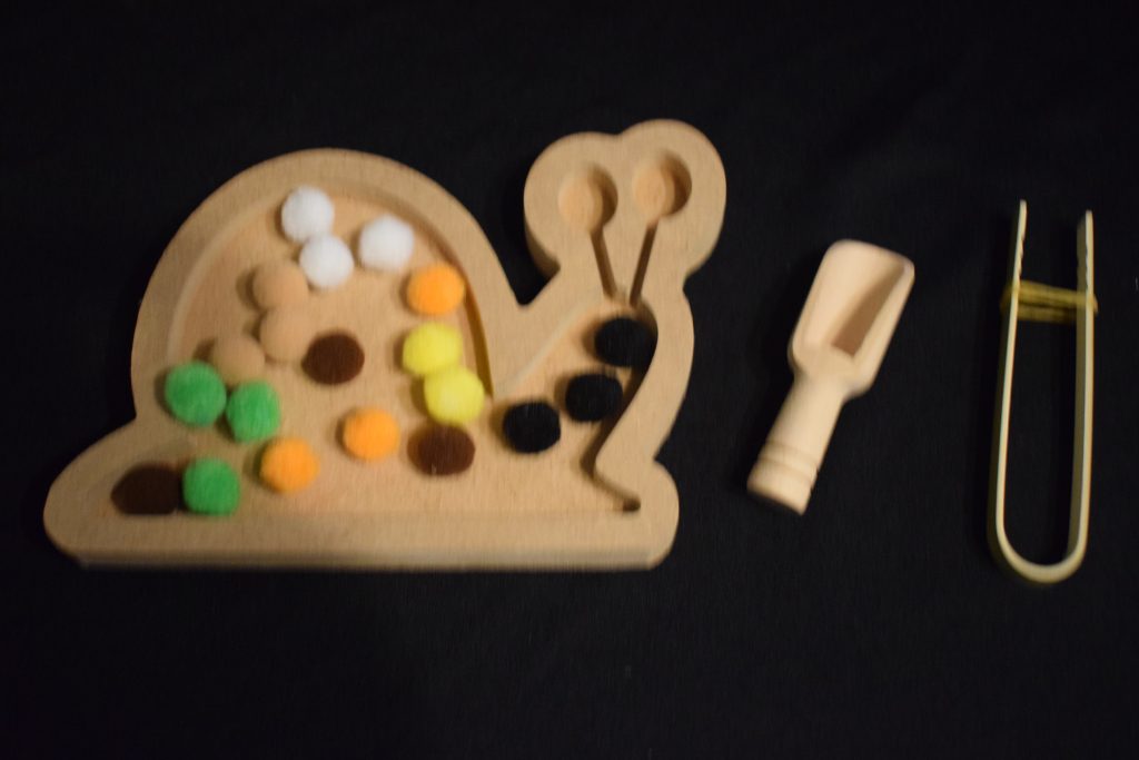 Snail Tray - Great For Insect Or Nature Loose Parts Play Filled With Either Rice Or Coloured Sand