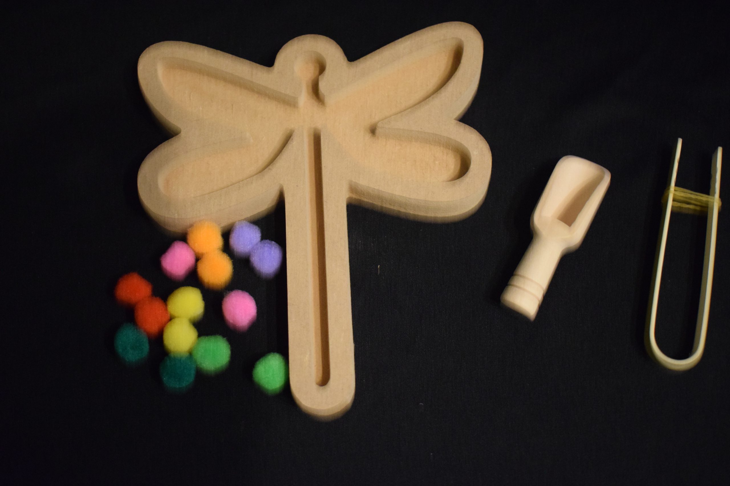 Dragonfly Tray - Great For Insect Or Nature Loose Parts Play Filled With Either Rice Or Coloured Sand - Image 2