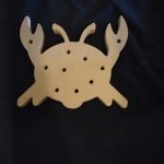 Threading Crab -  Great For Fine Motor Skills Or Seaside Projects
