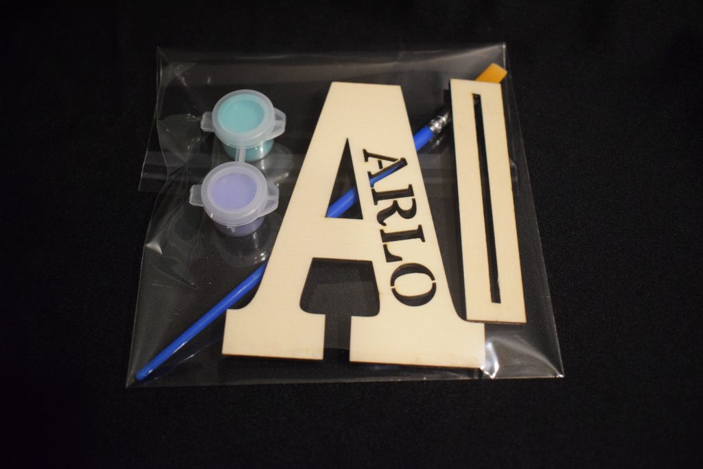 Free Standing Personalised Name Letter - Great As Gifts Or For Party Bags Etc And Part Of Our Essential Range