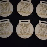 VE Day 80  Medal - Ideal As Gifts Or Craft Projects For VE Day 80 On May 8th
