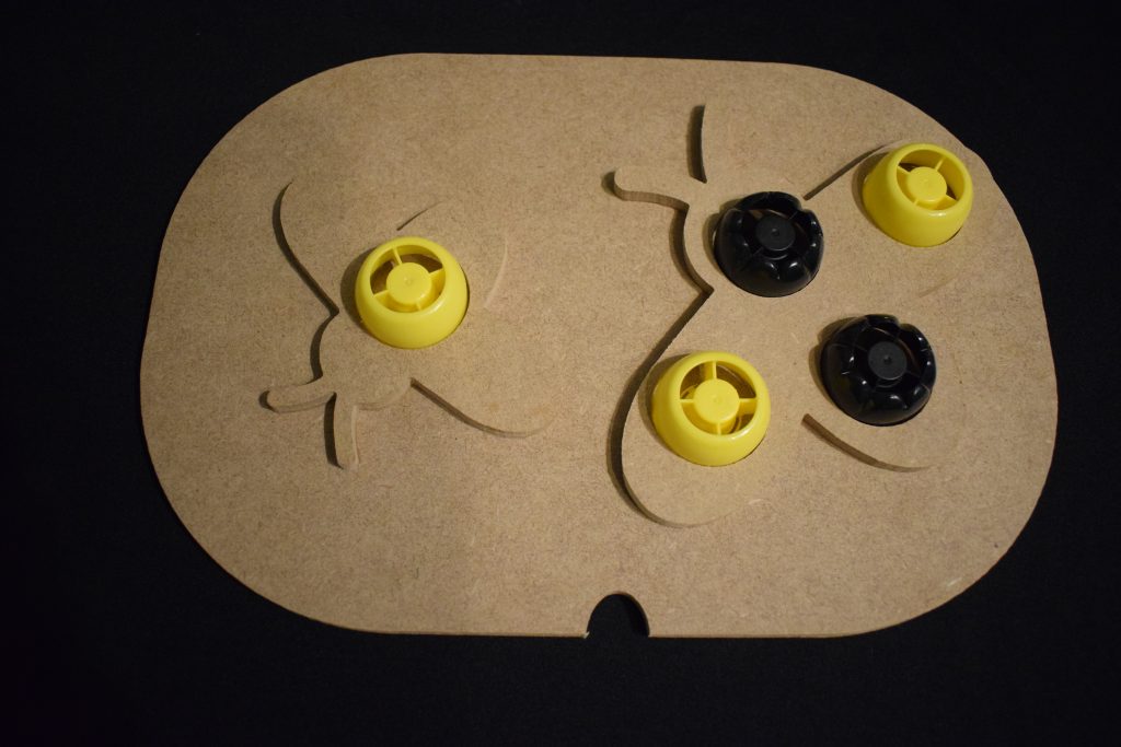 Bee Pouch Top Flisat Lid - Great For Bee, Insect Or Nature Projects
