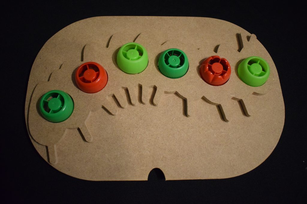 Caterpillar Pouch Top Flisat Lid – Great For Insect Or Nature Projects