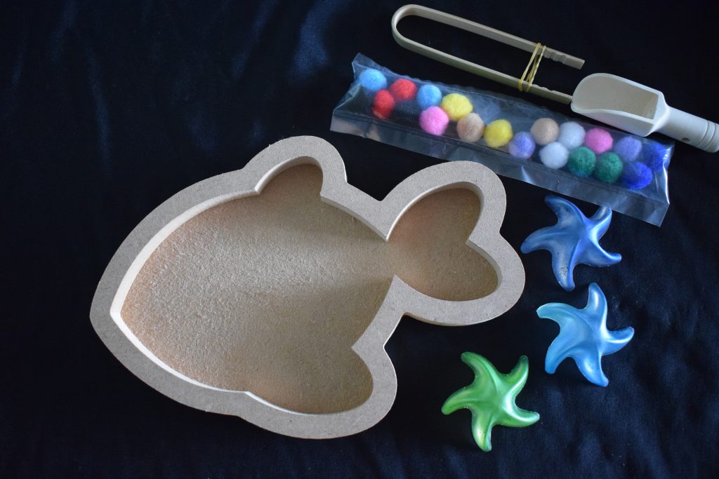 Fish Tray - Great For Sea Side Or Summer Loose Parts Play Filled With Either Rice Or Coloured Sand