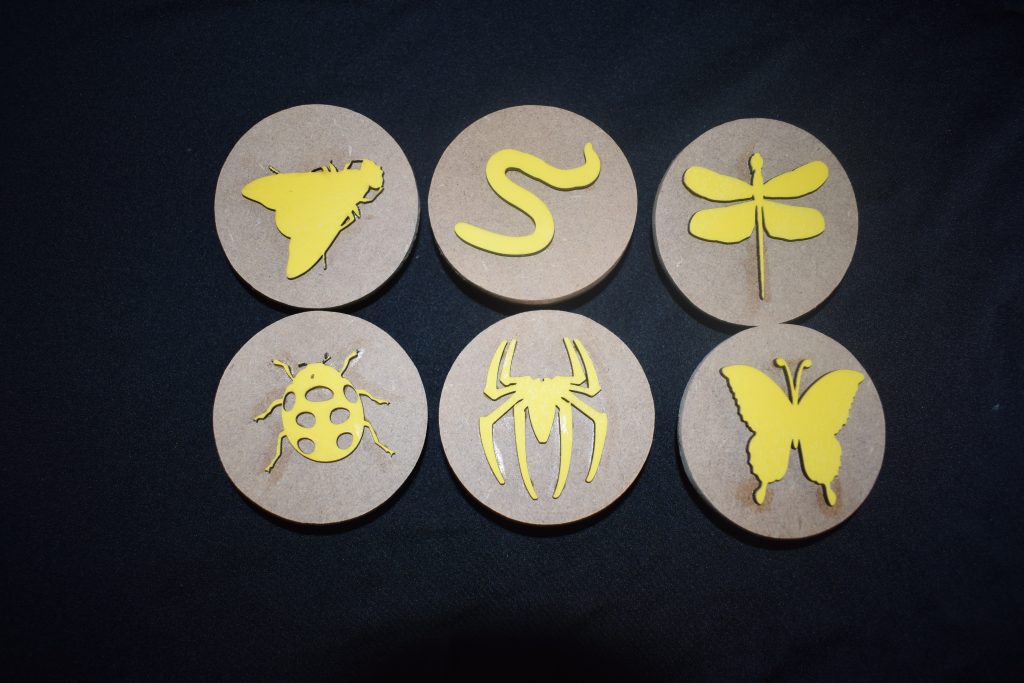 Insect Play Doh Stampers - Great For Insect And Nature Play