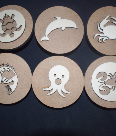 Under The Sea Play Doh Stampers - Great For Nature, Nautical and Sea Side Play And Projects