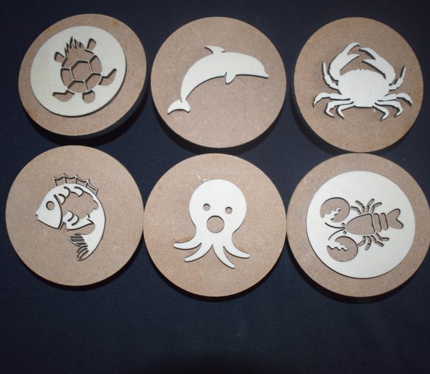 Under The Sea Play Doh Stampers - Great For Nature, Nautical and Sea Side Play And Projects