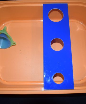 Ikea Flisat large Funnel Lid - Great For Outdoor Water Play Using A Large Ikea Flisat Lid And A Selection Of Funnels, Or Use Indoor With Rice Or Sand - Image 1