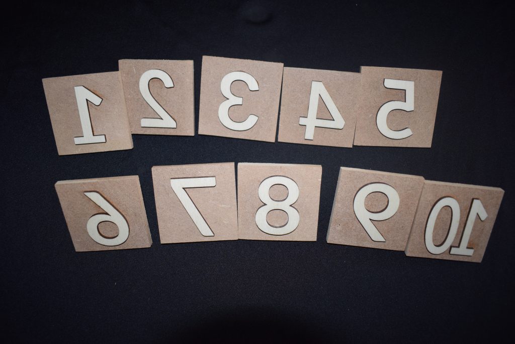 Number Play Doh Stampers - Great For Numeracy And Maths Projects