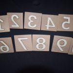 Number Play Doh Stampers - Great For Numeracy And Maths Projects