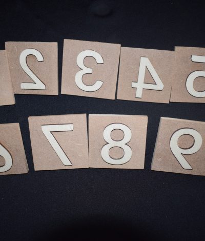 Number Play Doh Stampers - Great For Numeracy And Maths Projects