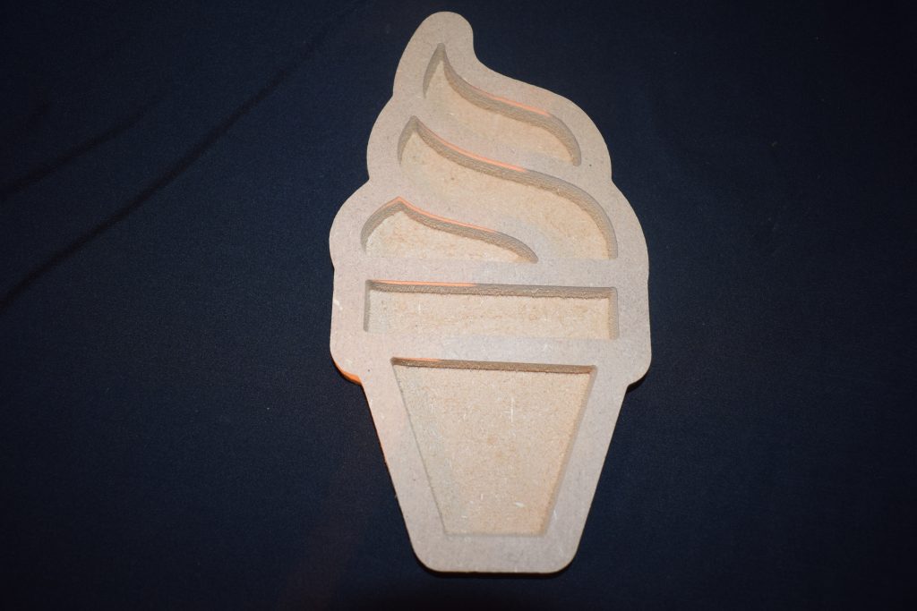 Ice Cream Tray - Great For Sea Side Or Summer Loose Parts Play Filled With Either Rice Or Coloured Sand
