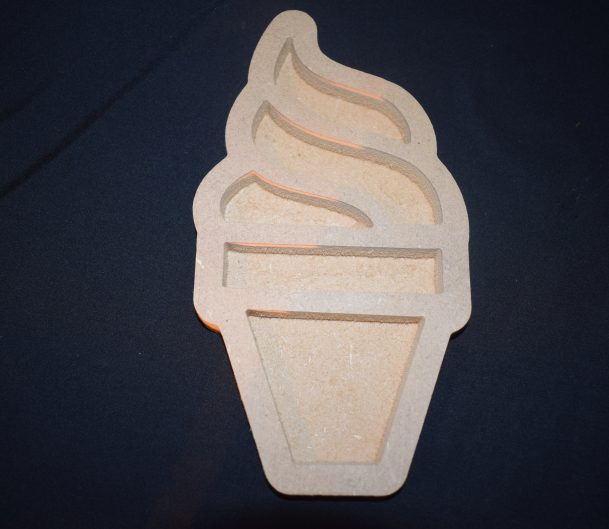 Ice Cream Tray - Great For Sea Side Or Summer Loose Parts Play Filled With Either Rice Or Coloured Sand