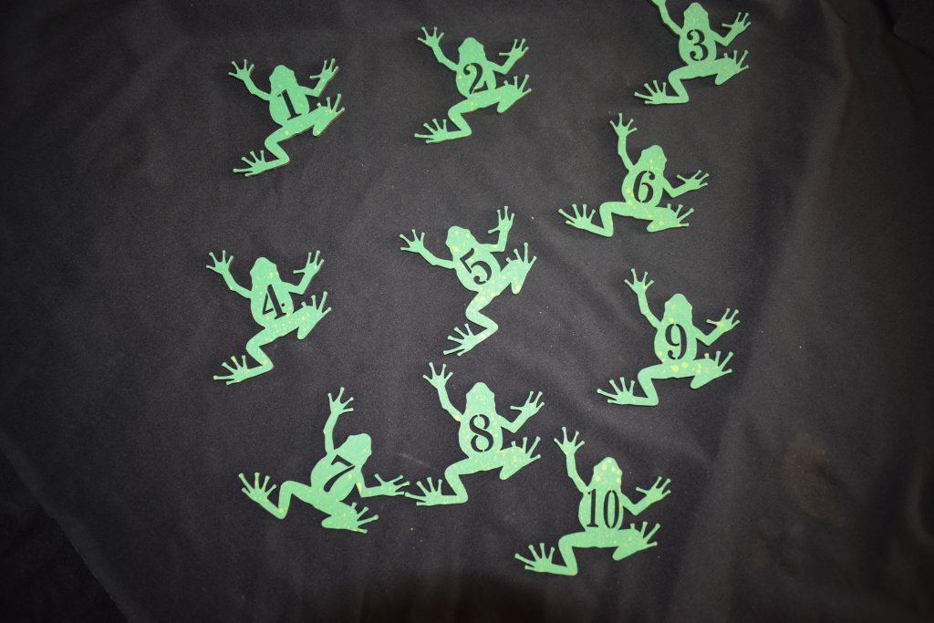 Counting Frogs - Great For Numeracy Or Reptile Projects