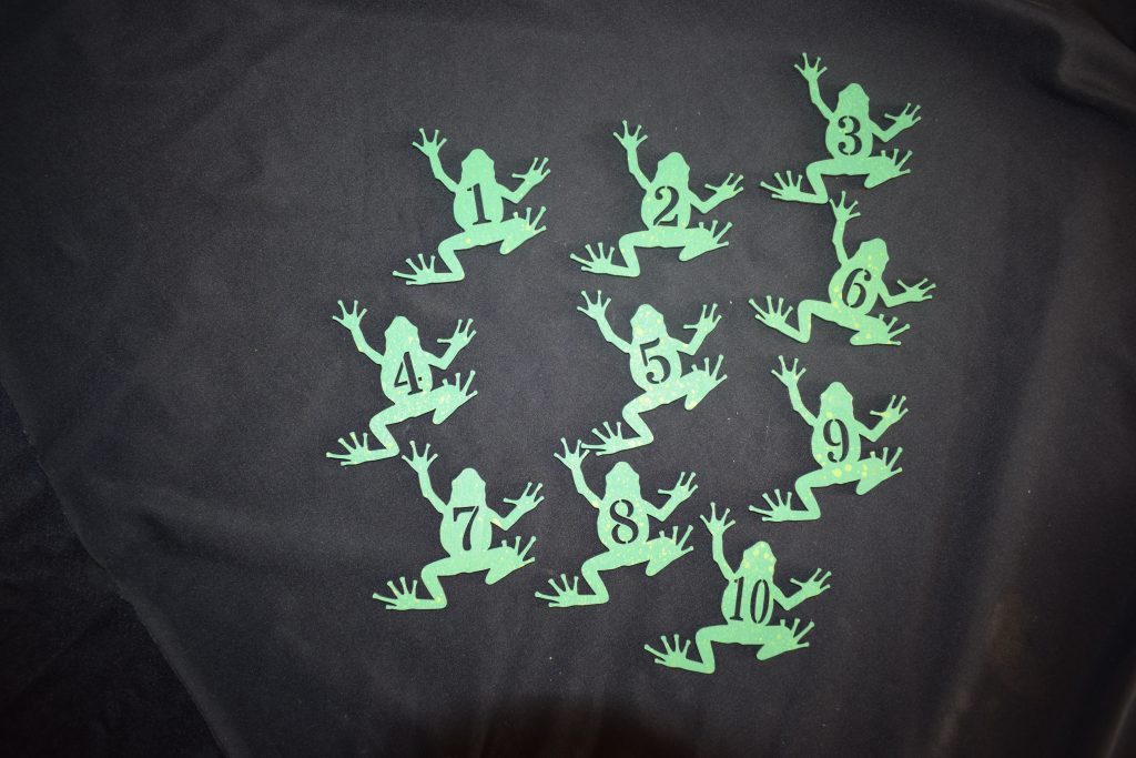 Counting Frogs - Great For Numeracy Or Reptile Projects