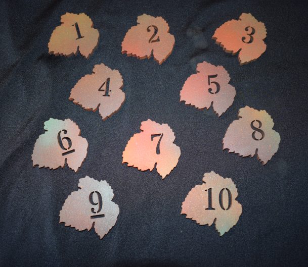 Autumn Leaf Numbers. an ideal Numeracy aid especially when used with Autumn or Nature play