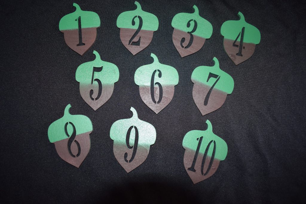 Acorn Numbers. Ideal to add to numerous activity's including Autumn or Nature and a great Numeracy learning aid