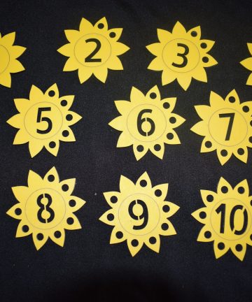 Counting Flowers - Great For Numeracy Or Maths Projects - Image 1