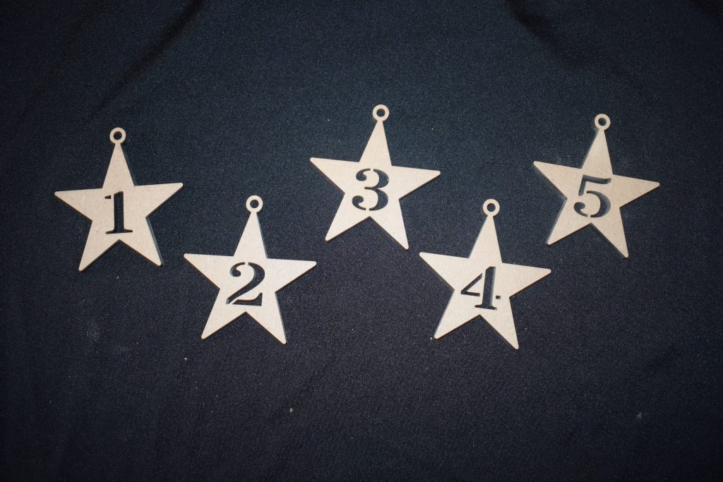 Star Numbers - Great For Night Time Or Christmas Numeracy Projects