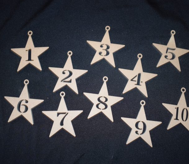 Star Numbers - Great For Night Time Or Christmas Numeracy Projects