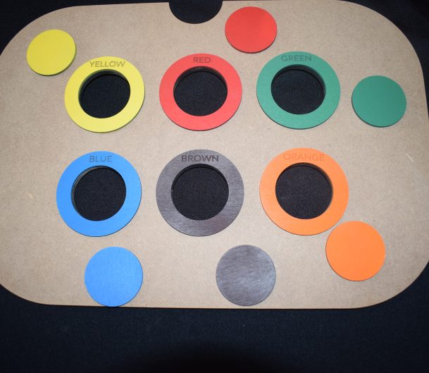 Ikea Flisat Colour Sorting Tray - Great To Help With Learning Colours And Colour Play