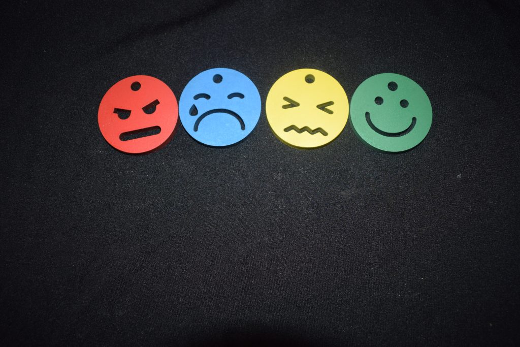 Emotion Faces Keychain Set - Great To Help Little One Express There Feelings