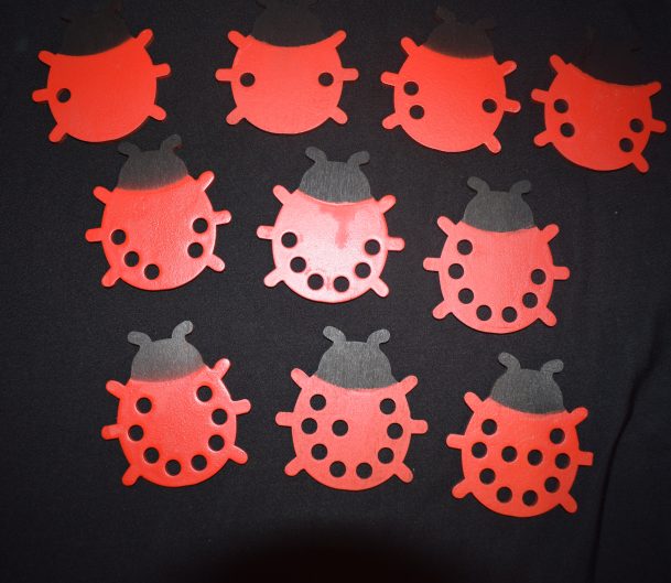 Ladybird Counting Shapes - Great For Nature, Insect & Numeracy Projects
