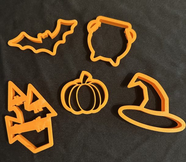 Halloween Cookie Cutters - Ideal For Play Dough, Clay Or Sand Play, Also Great For Halloween