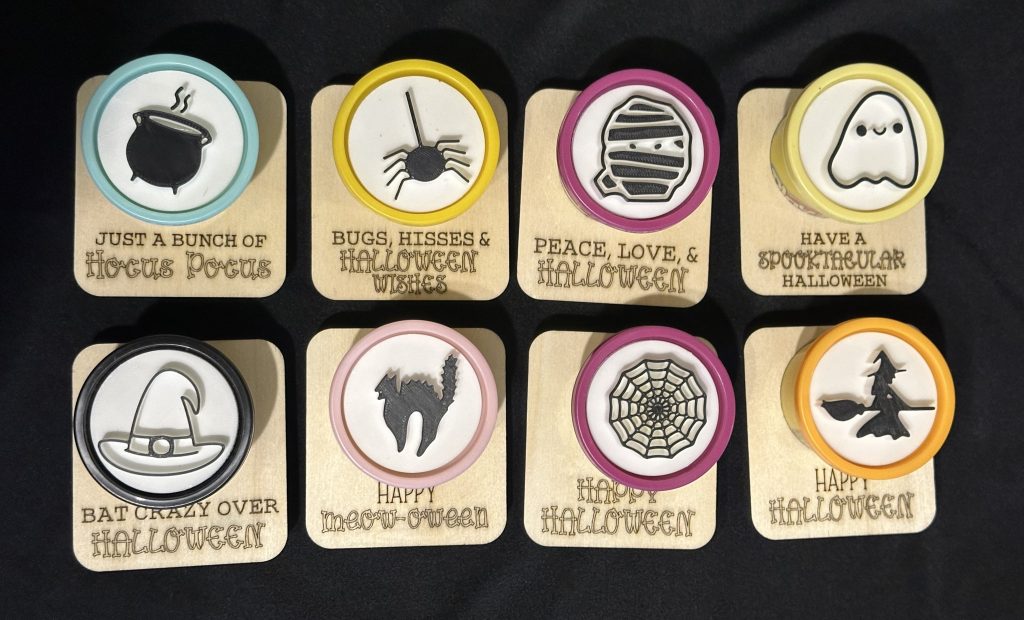 3oz Play Doh Pot With Stamper & Motto - Great As Halloween Gifts, Give Aways Or For Party Bags