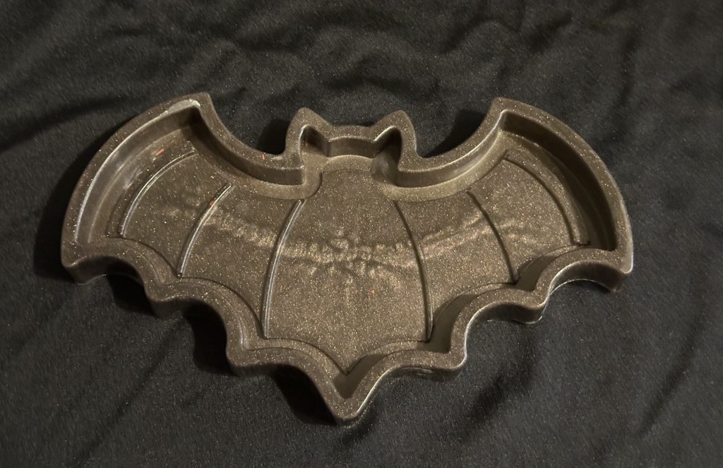 Resin Bat Tray – Great For Nature Or Halloween Sensory Play