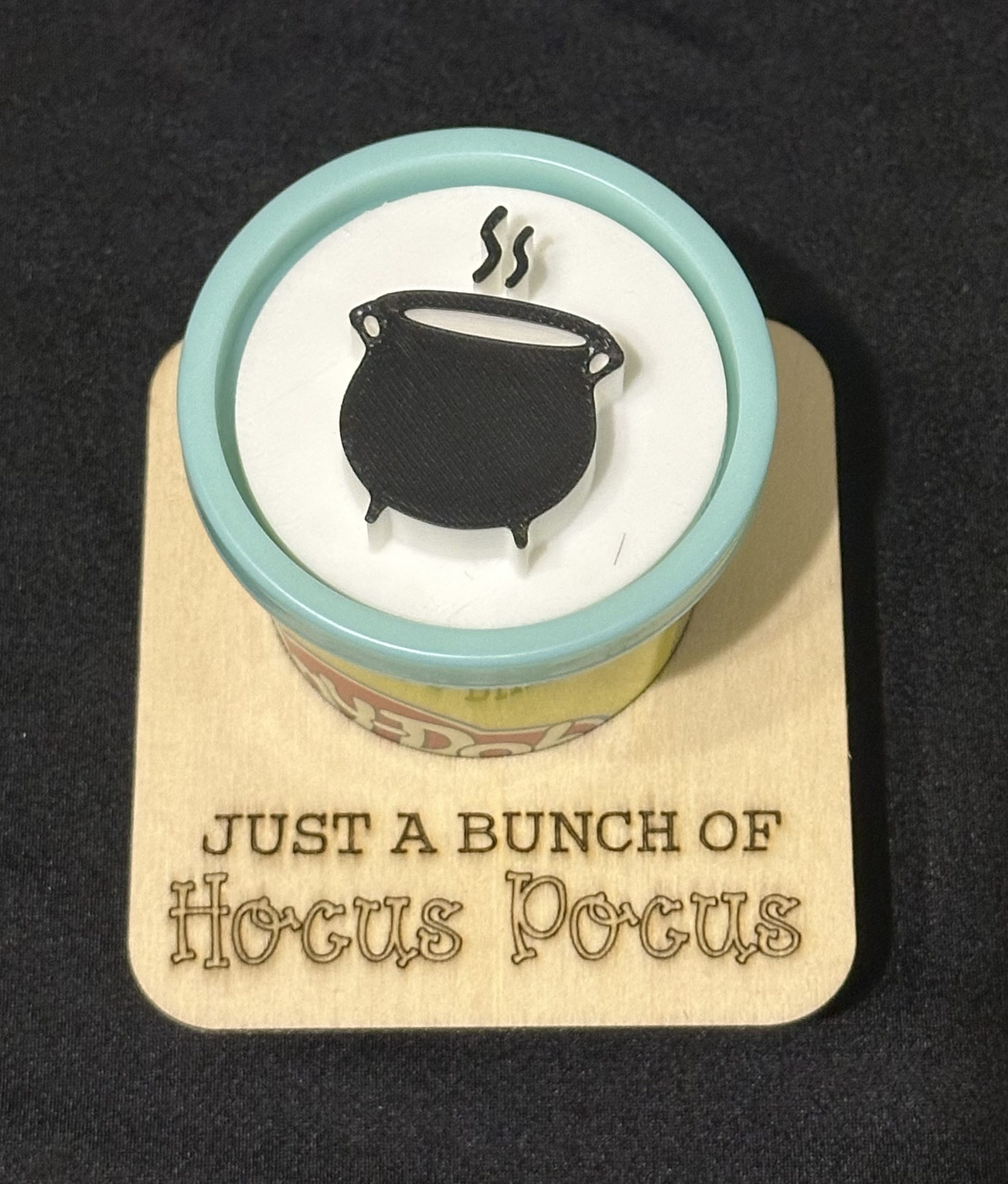 3oz Play Doh Pot With Stamper & Motto - Great As Halloween Gifts, Give Aways Or For Party Bags - Image 2
