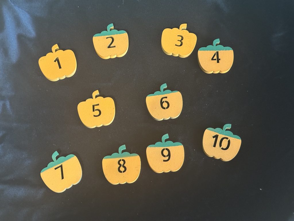 Painted Pumpkin Numbers - Ideal For Halloween, Autumn Or Seasons Maths Projects