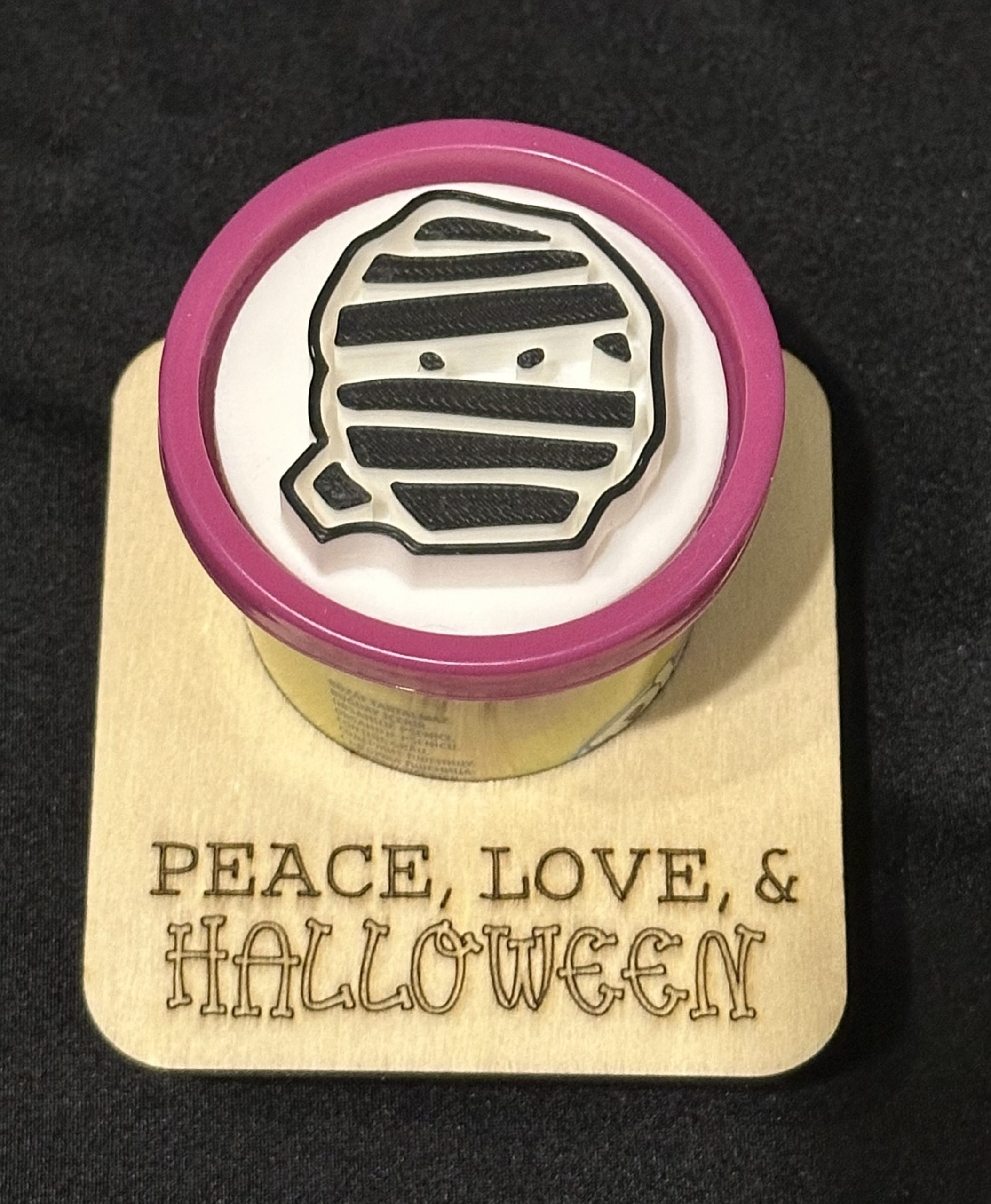3oz Play Doh Pot With Stamper & Motto - Great As Halloween Gifts, Give Aways Or For Party Bags - Image 5