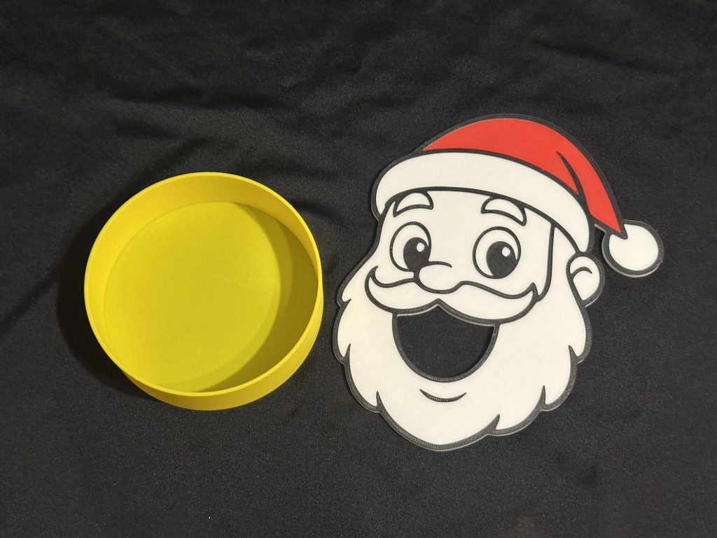 Santa Feeding Face – Great For Christmas Projects and To Help Little Hands With Coordination