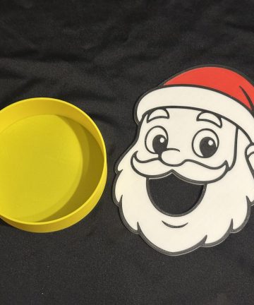 Santa Feeding Face – Great For Christmas Projects and To Help Little Hands With Coordination - Image 2
