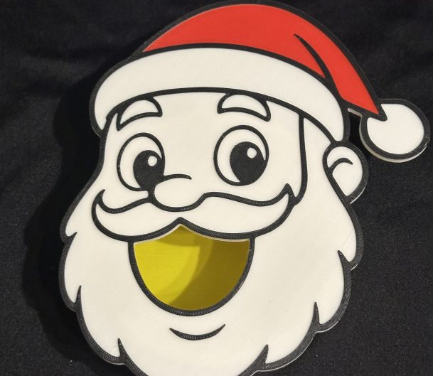 Santa Feeding Face – Great For Christmas Projects and To Help Little Hands With Coordination