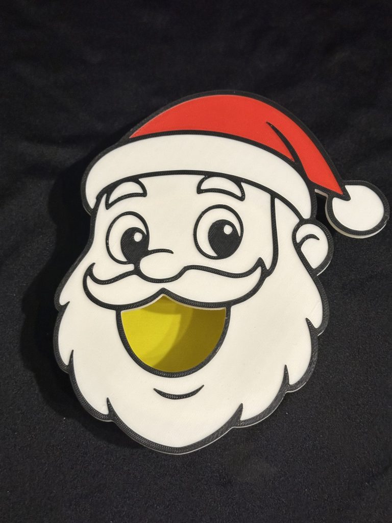Santa Feeding Face – Great For Christmas Projects and To Help Little Hands With Coordination