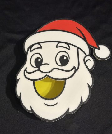 Santa Feeding Face – Great For Christmas Projects and To Help Little Hands With Coordination - Image 1