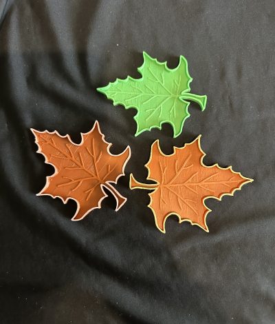3D Printed Autumn Leaf Tray - Ideal For Sensory Play Filled With Rice Or Sand Or For Halloween/Autumn Projects