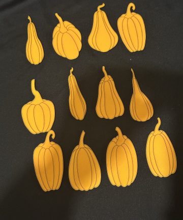Coloured Pumpkin Sets _ Great For Halloween, Autumn' seasons And Sensory Play Trays - Image 1