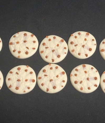 3D Printed Cookie tokens - set of 10 mini shapes